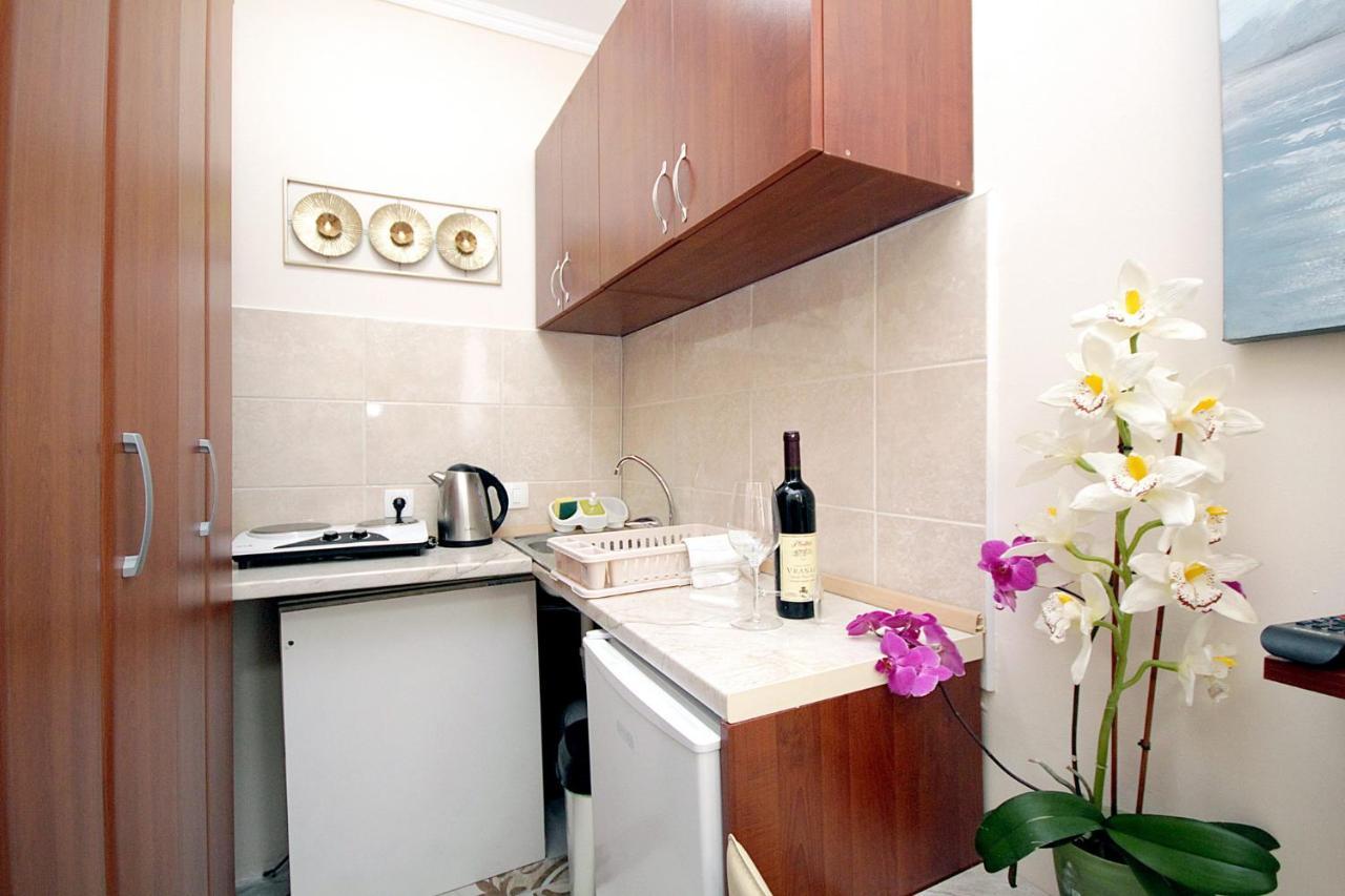 Studio Apartman Sveti Stefan Apartment ภายนอก รูปภาพ